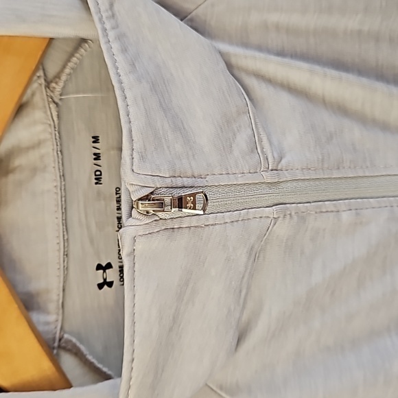 Under Armour Heatgear Loose Training Shirt 1/2 Zip Collar NWT Sz‎ M - Picture 4 of 11